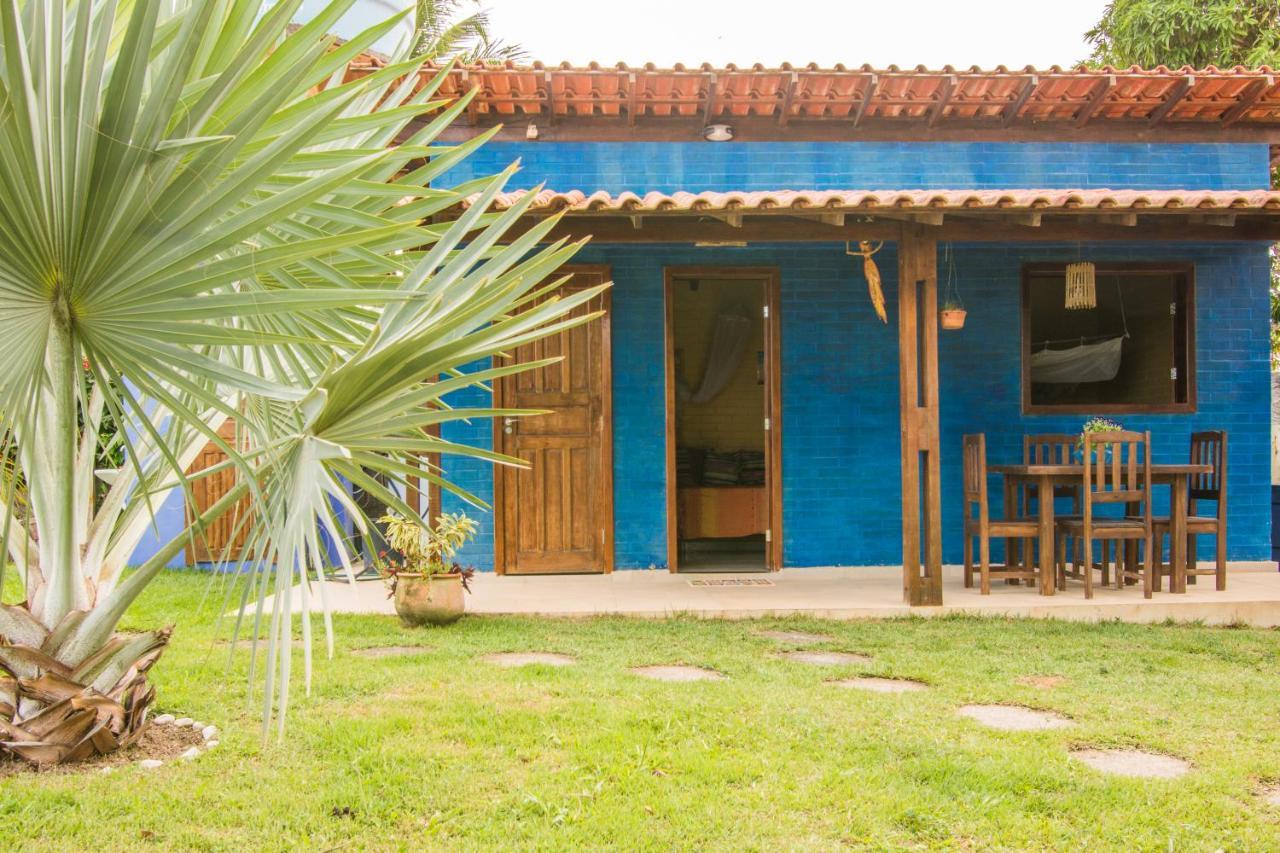 Paraiso Azul Com Vistas Maravilhosas Cumuruxatiba Esterno foto