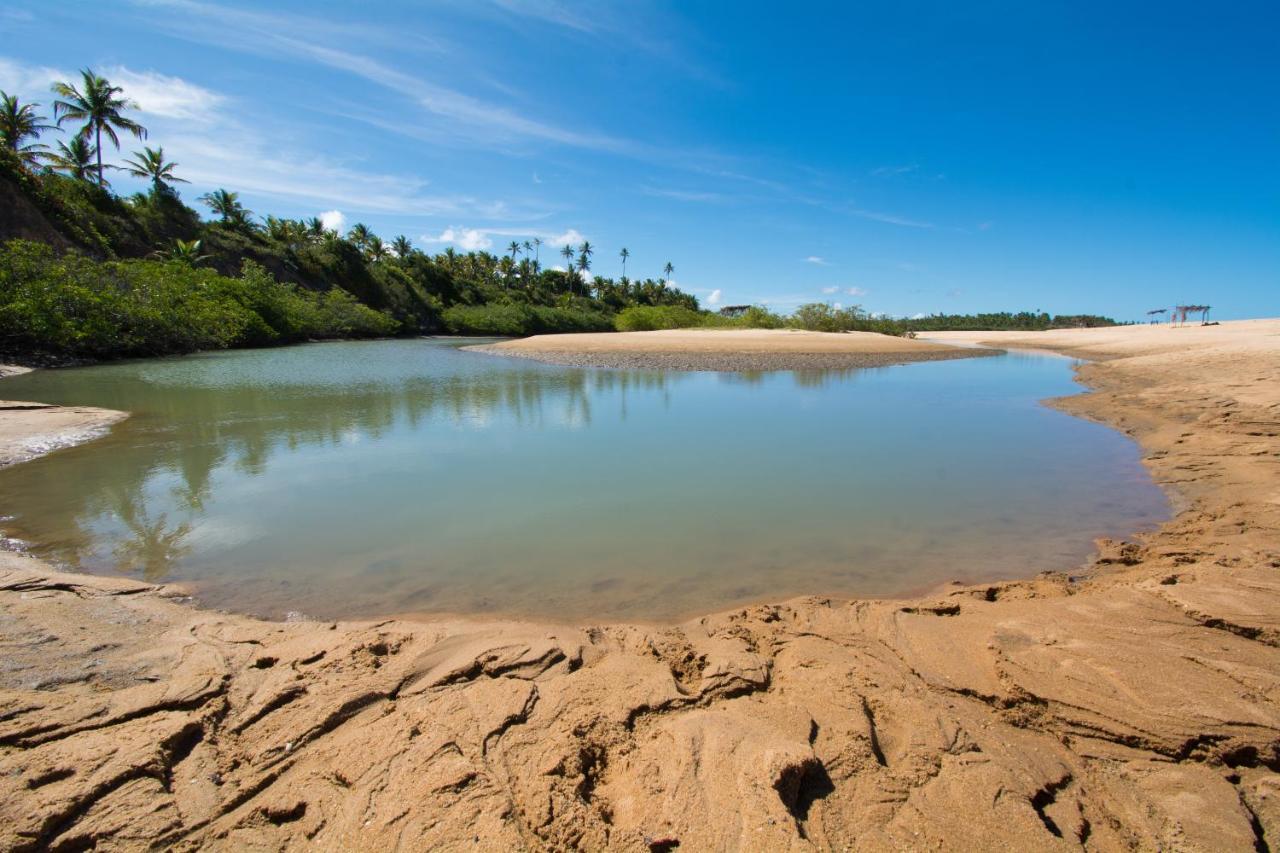 Paraiso Azul Com Vistas Maravilhosas Cumuruxatiba Esterno foto