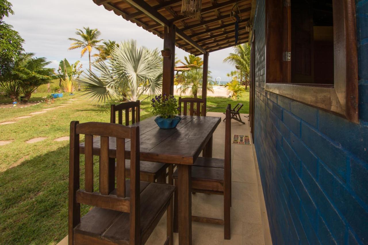 Paraiso Azul Com Vistas Maravilhosas Cumuruxatiba Esterno foto