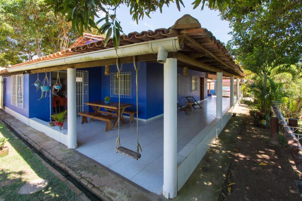 Paraiso Azul Com Vistas Maravilhosas Cumuruxatiba Esterno foto