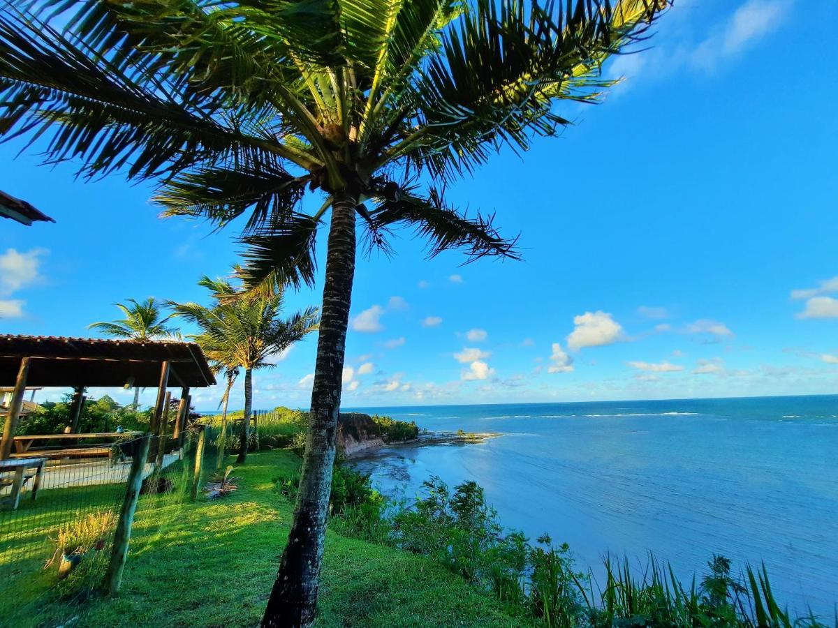 Paraiso Azul Com Vistas Maravilhosas Cumuruxatiba Esterno foto