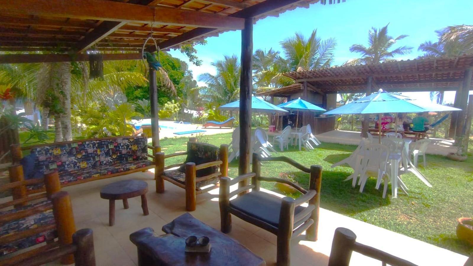 Paraiso Azul Com Vistas Maravilhosas Cumuruxatiba Esterno foto