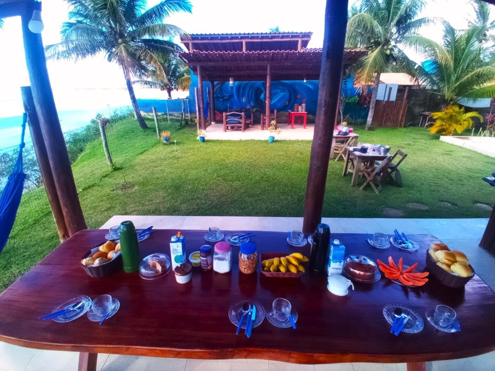 Paraiso Azul Com Vistas Maravilhosas Cumuruxatiba Esterno foto