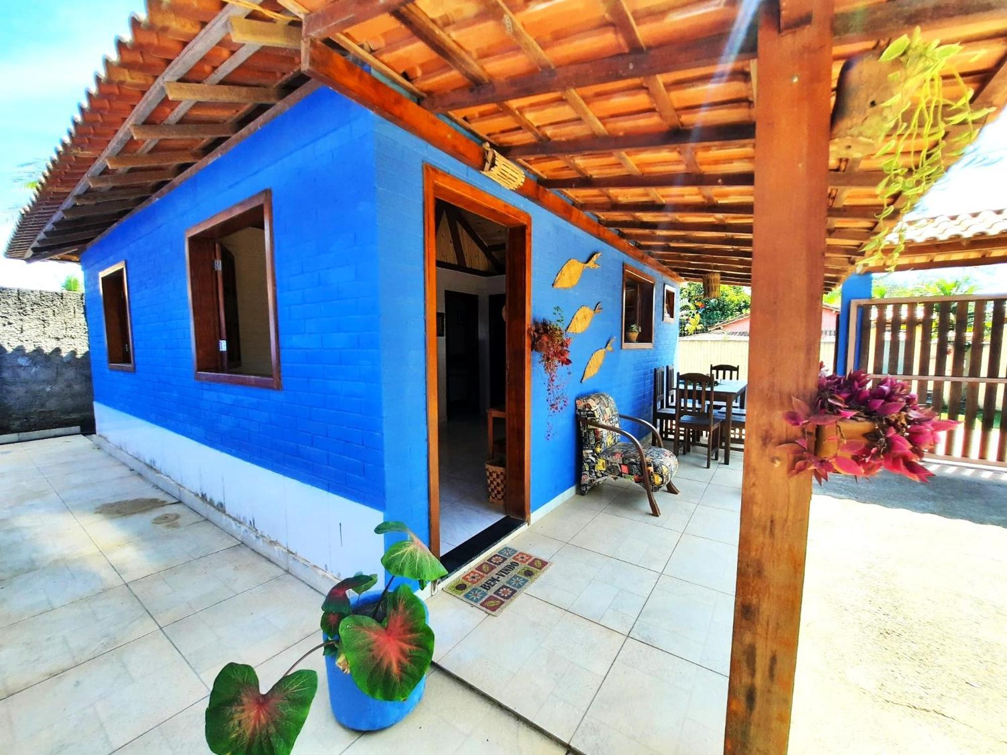 Paraiso Azul Com Vistas Maravilhosas Cumuruxatiba Esterno foto
