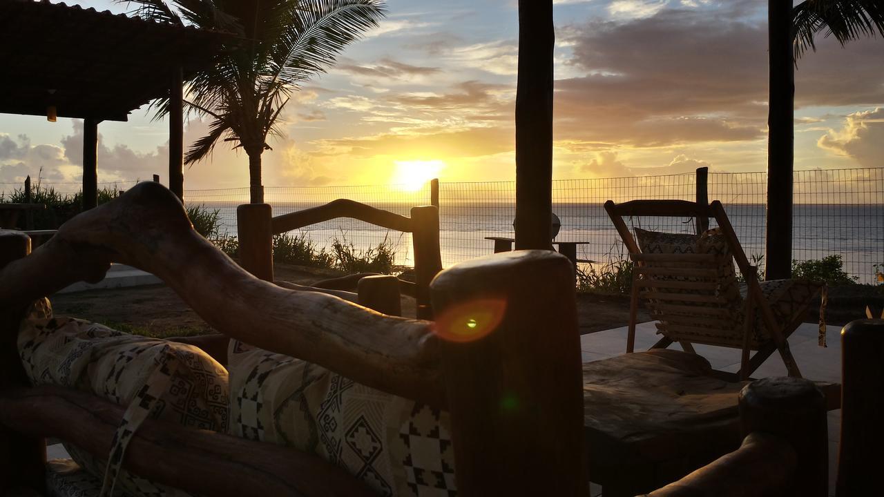 Paraiso Azul Com Vistas Maravilhosas Cumuruxatiba Esterno foto
