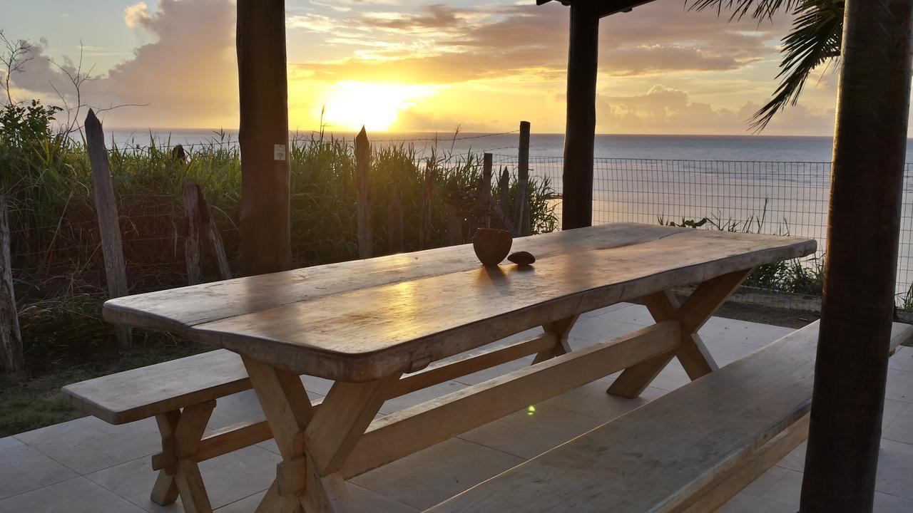 Paraiso Azul Com Vistas Maravilhosas Cumuruxatiba Esterno foto