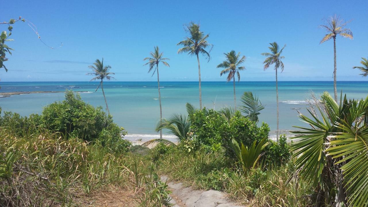 Paraiso Azul Com Vistas Maravilhosas Cumuruxatiba Esterno foto